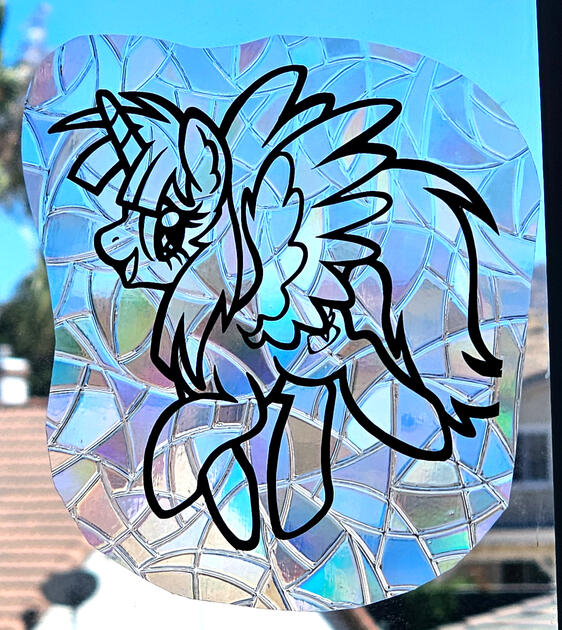 Prismatic Window Clings