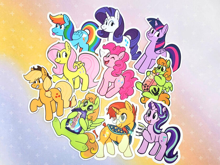 Pony Vinyl Stickers